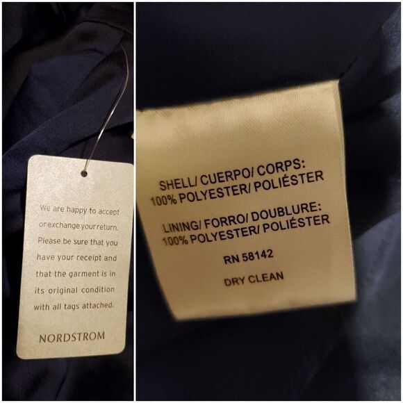 Gal Meets Glam Noelle Twist Neck Satin Dress - Picture 11 of 11